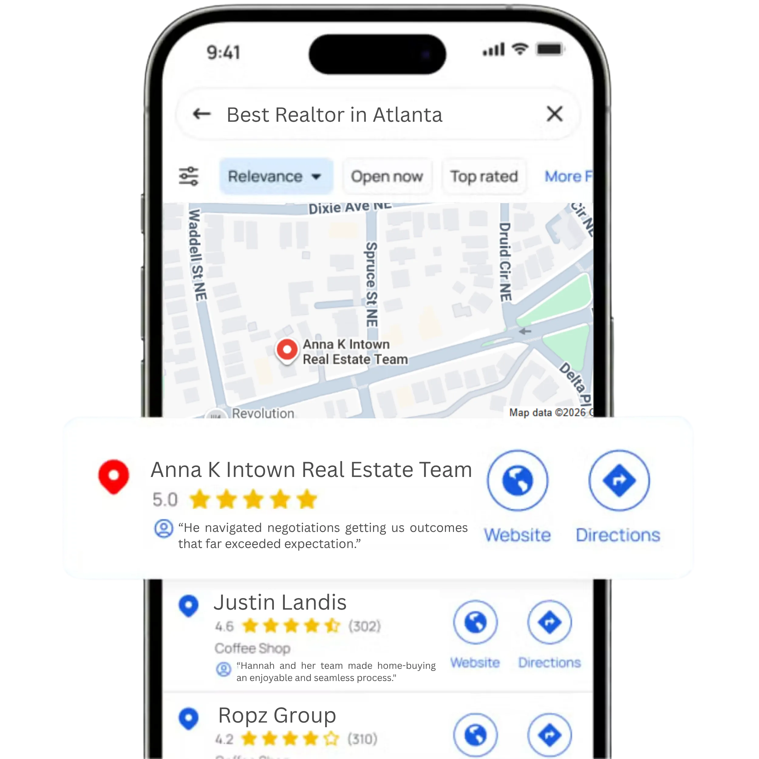 Google Business Profile optimisation results by Inventive Media